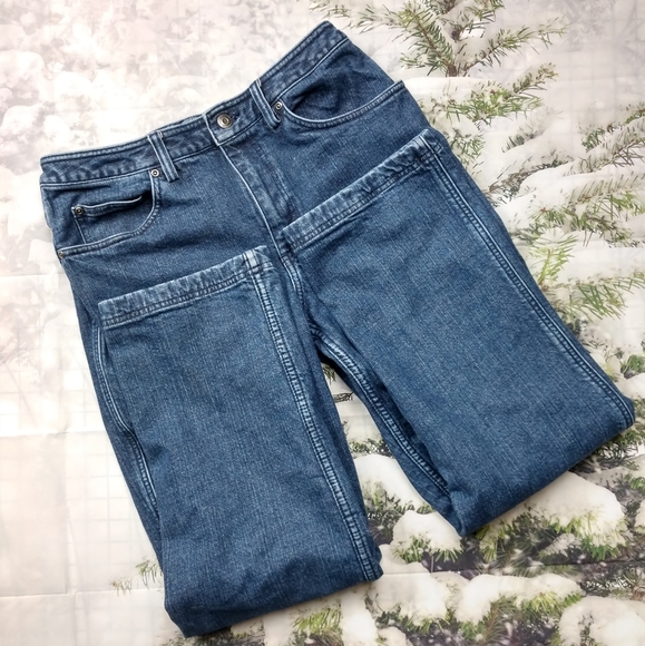 duluth flannel lined jeans